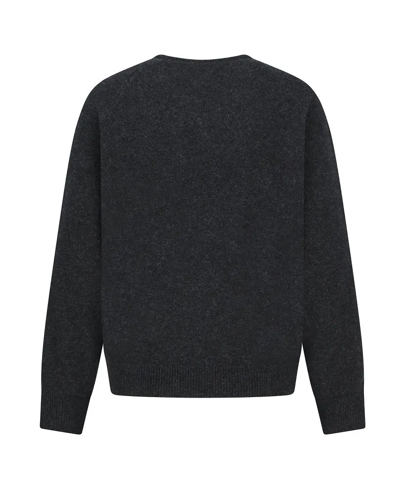Racoon V-Neck Knit