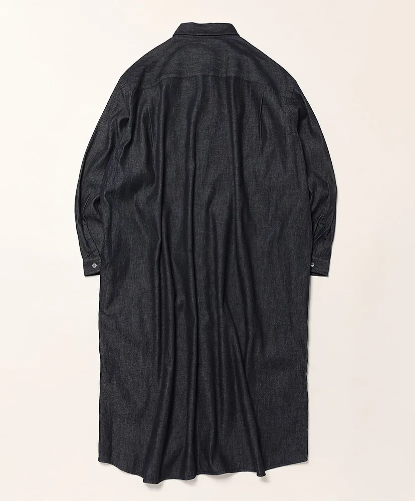Regular Collar Shirt Dress