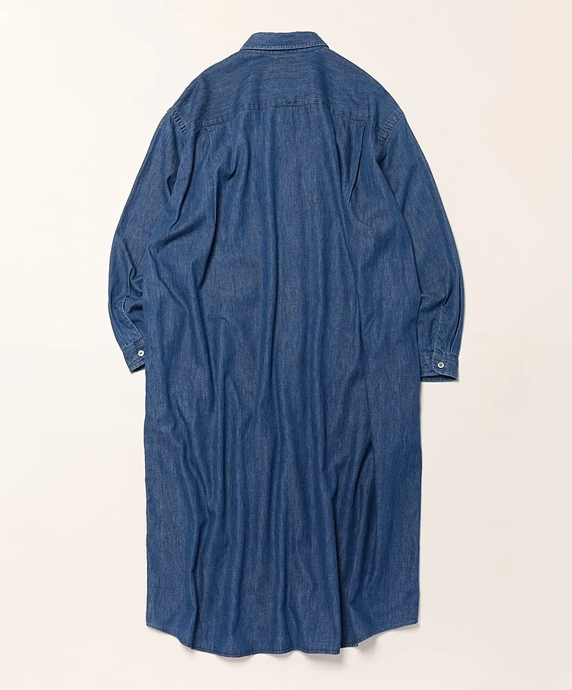 Regular Collar Shirt Dress