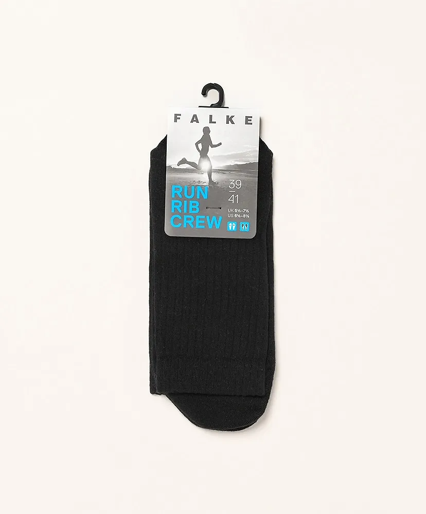 Run Rib Crew Socks
