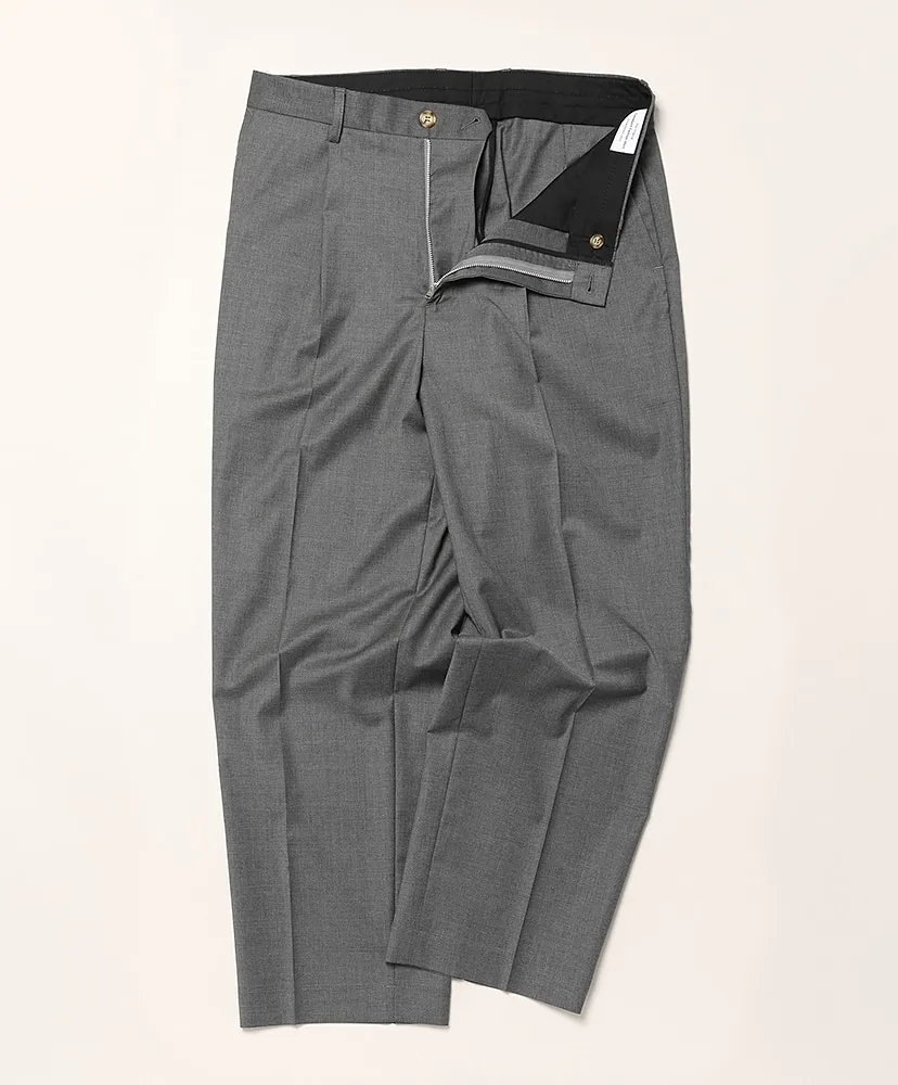 Wool Tropical Stripe Trousers