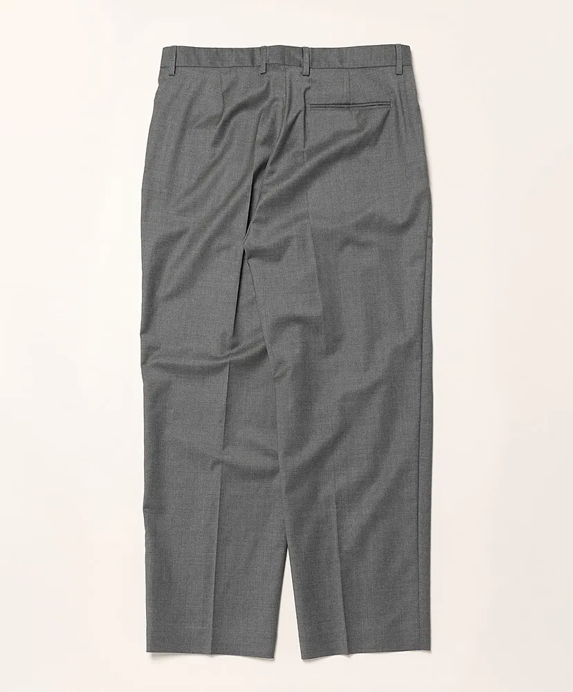 Wool Tropical Stripe Trousers