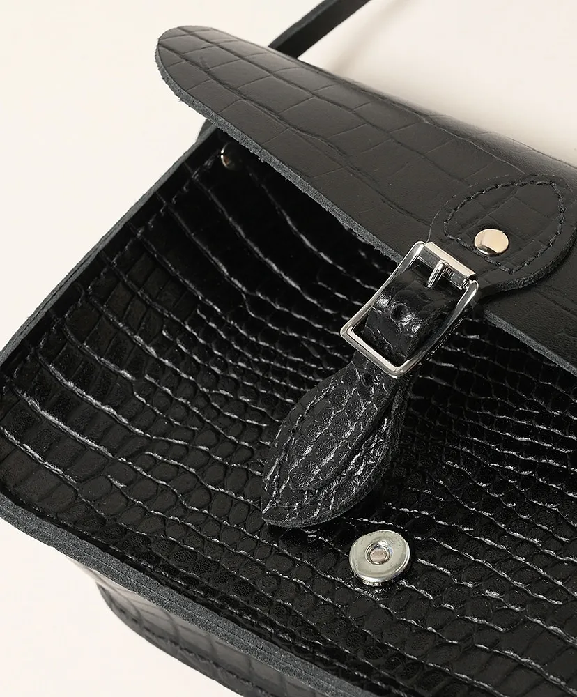 The Mini One Buckle - Croco