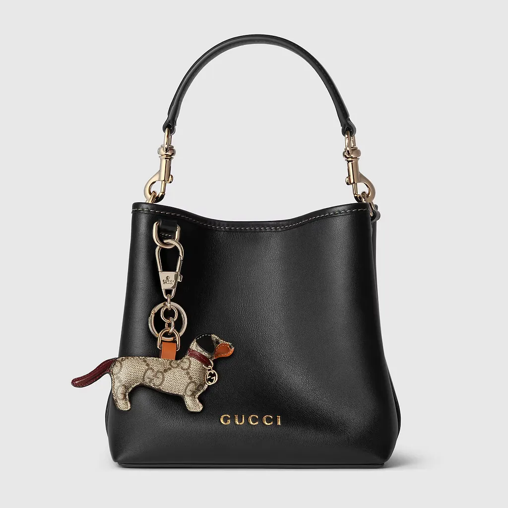 Gg Emblem Small Bucket Bag