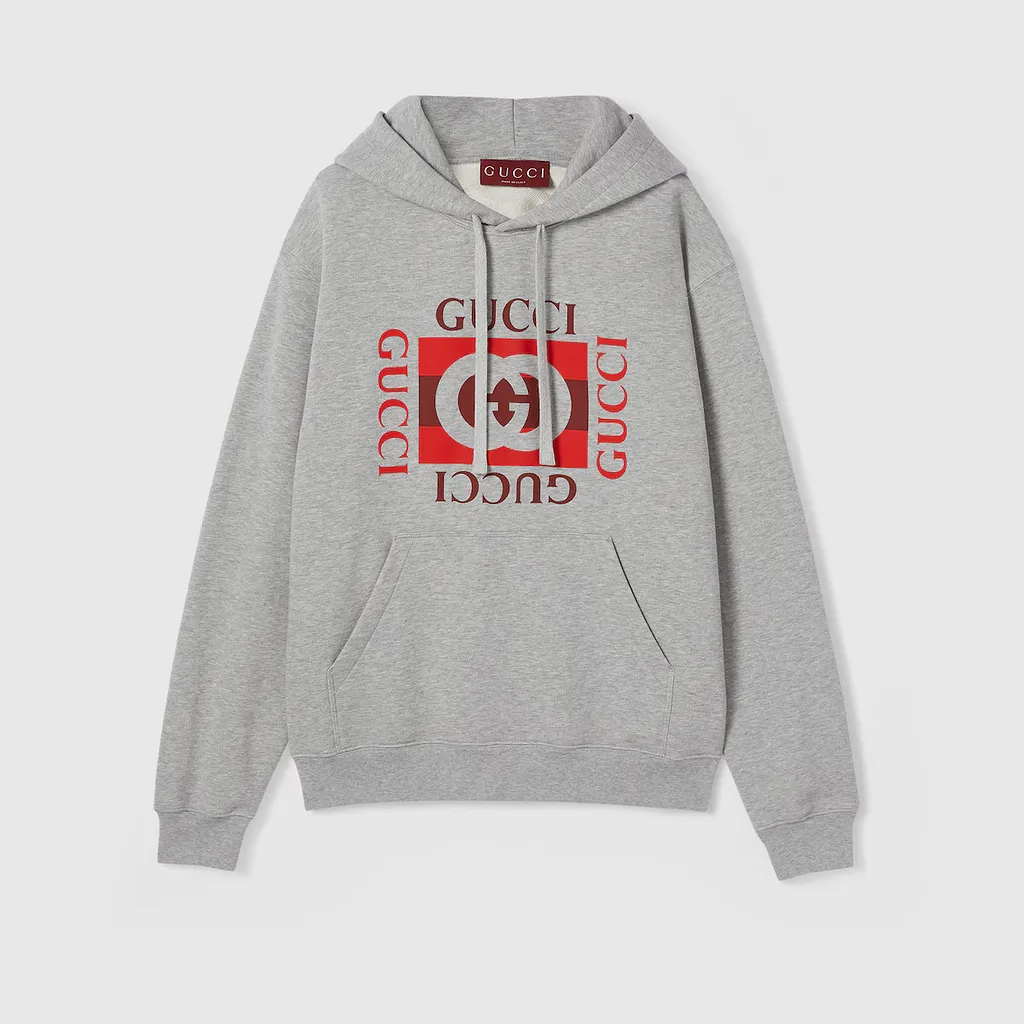 Printed Cotton Jersey Sweatshirt