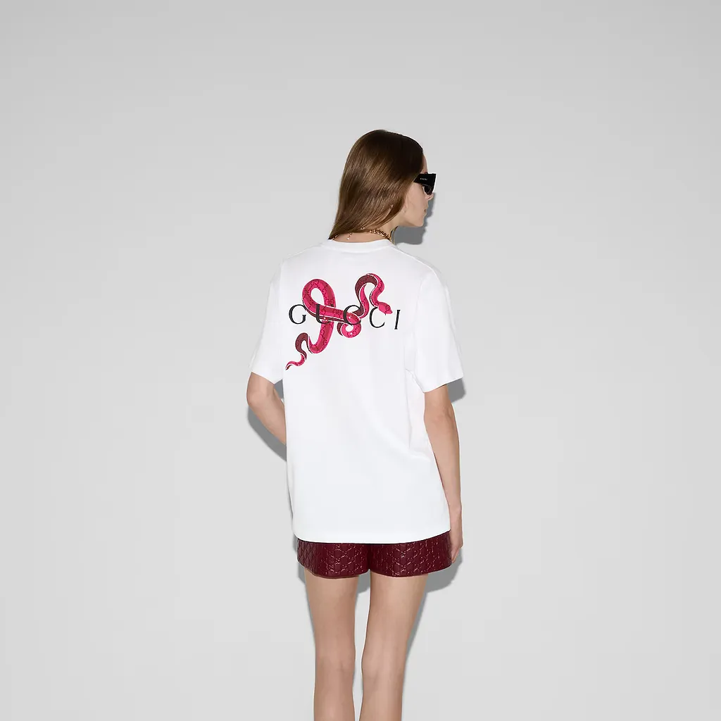 Printed Cotton Jersey T-Shirt