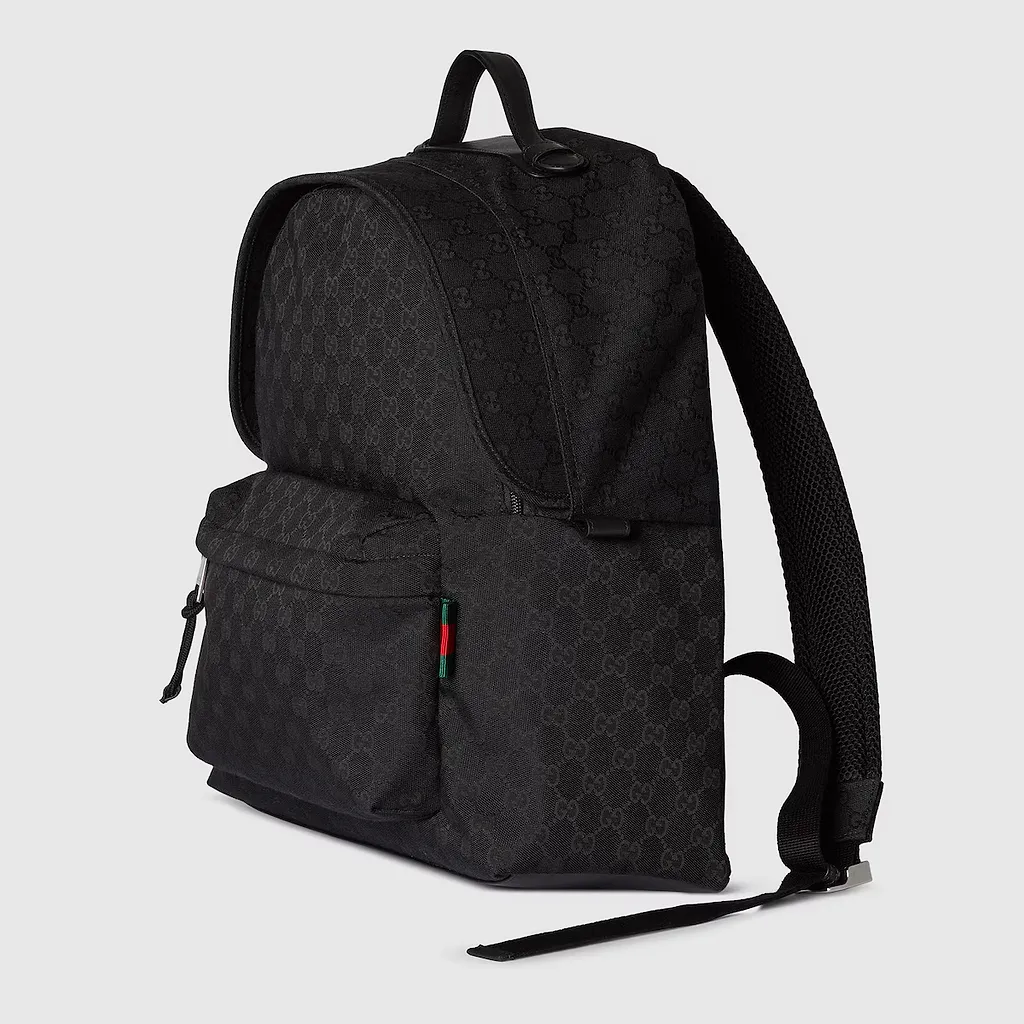 Gg Canvas Medium Backpack