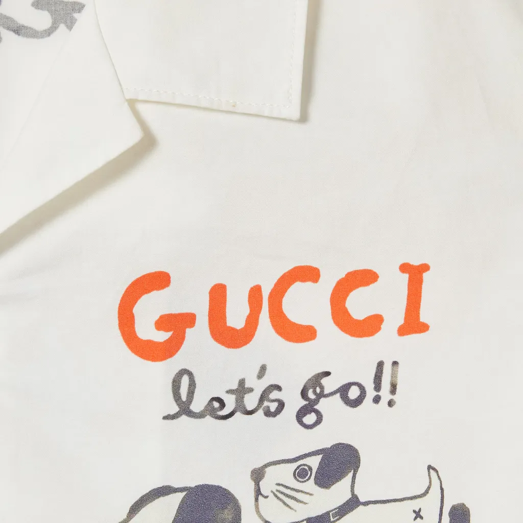 Children's Printed Cotton Shirt