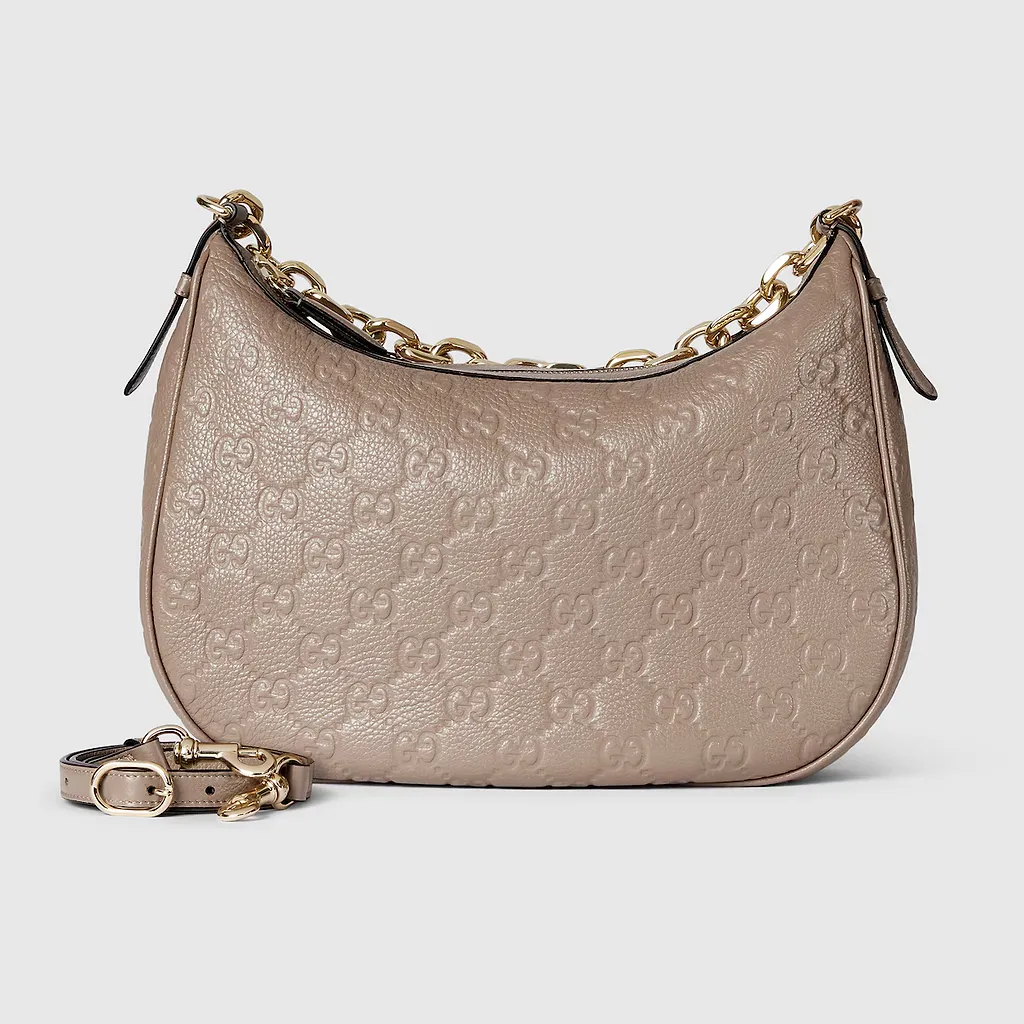 Gg Emblem Large Shoulder Bag