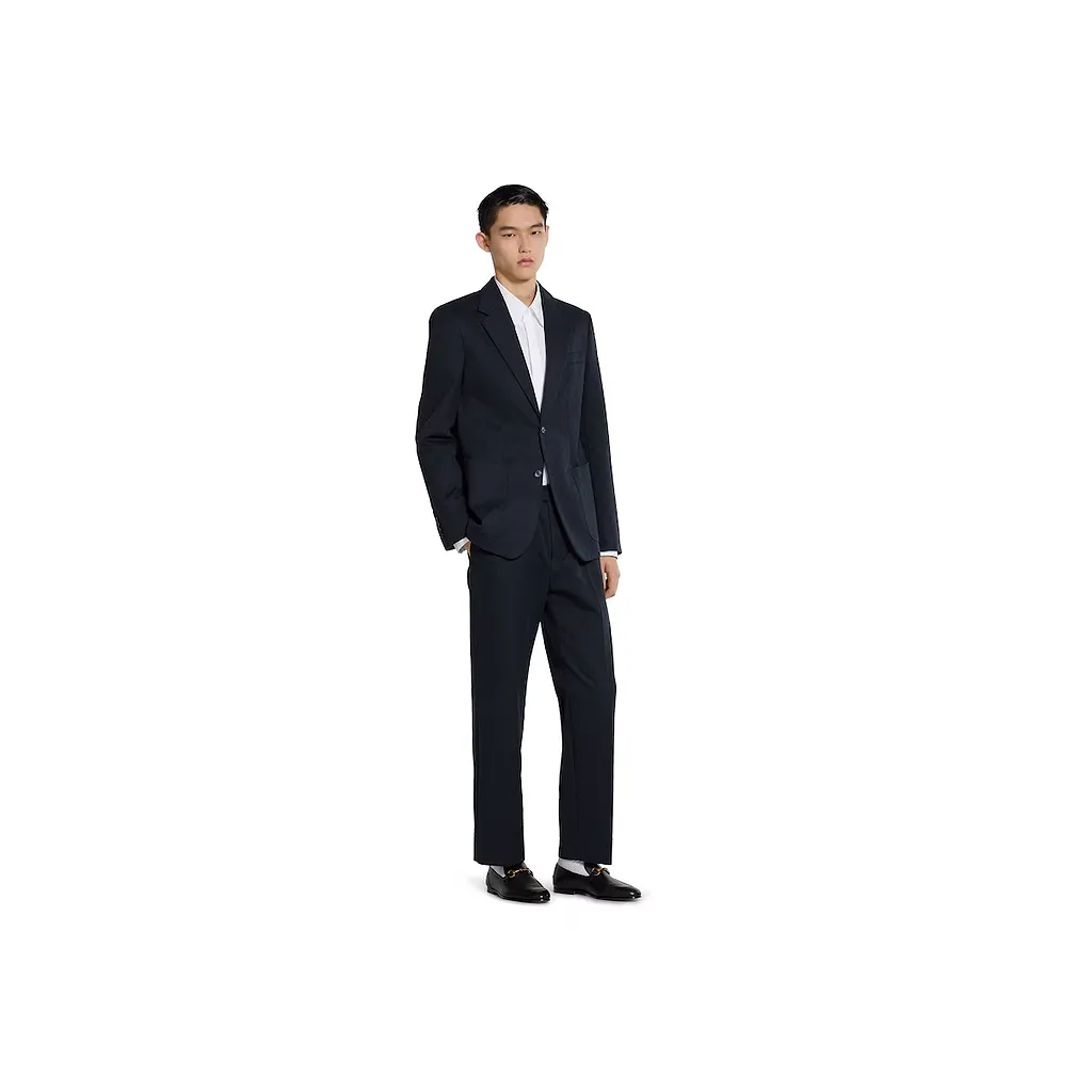 Gg Cottton Gabardine Pant