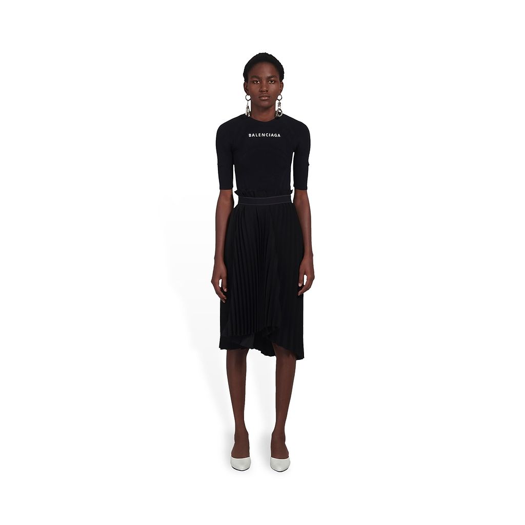 Fancy Pleated Skirt