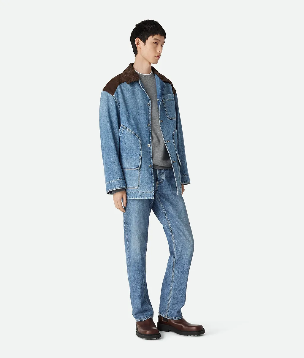 Vintage Indigo Denim Jacket