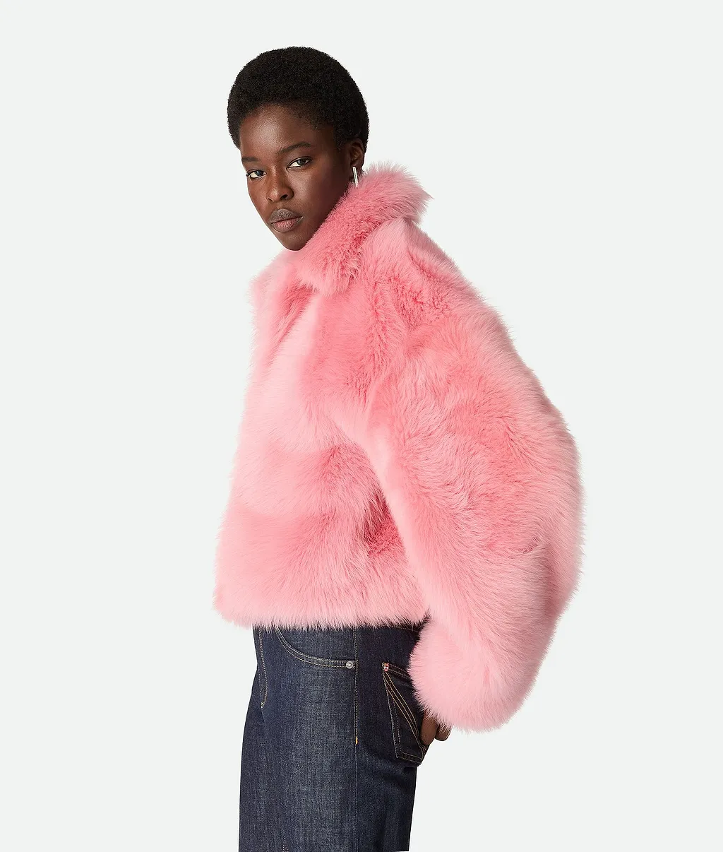Toscana Shearling Cropped Blouson