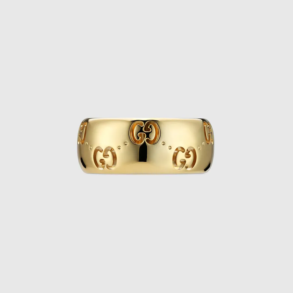 Icon 18K Gg Wide Ring