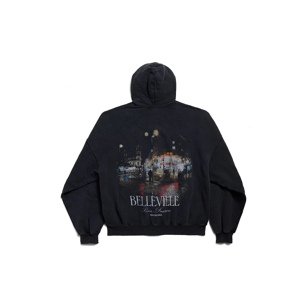 Belleville Large Zip-Up Hoodie