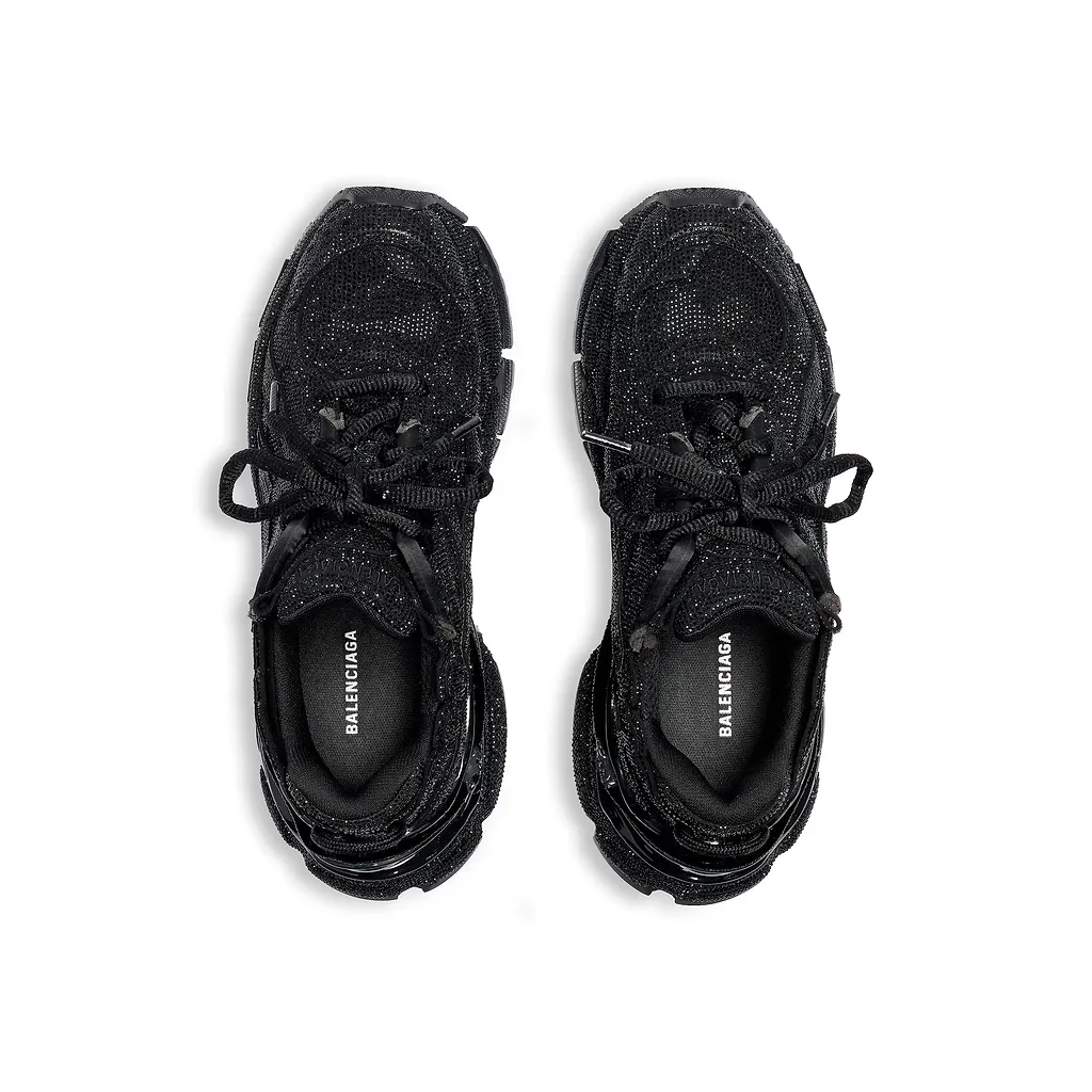 Runner Sneaker With Rhinestones