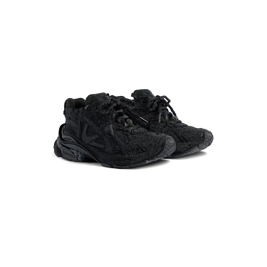 Runner Sneaker With Rhinestones