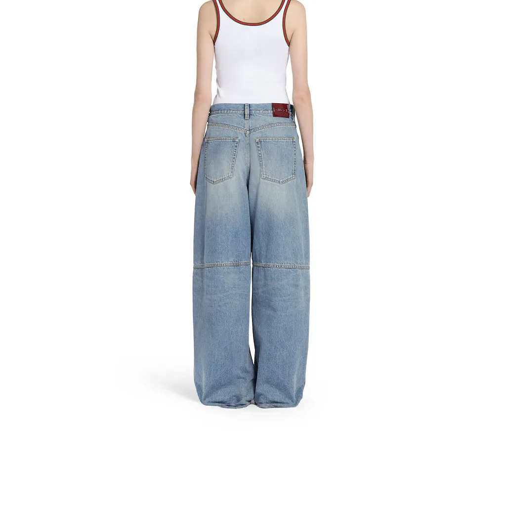 Balloon Denim Pant