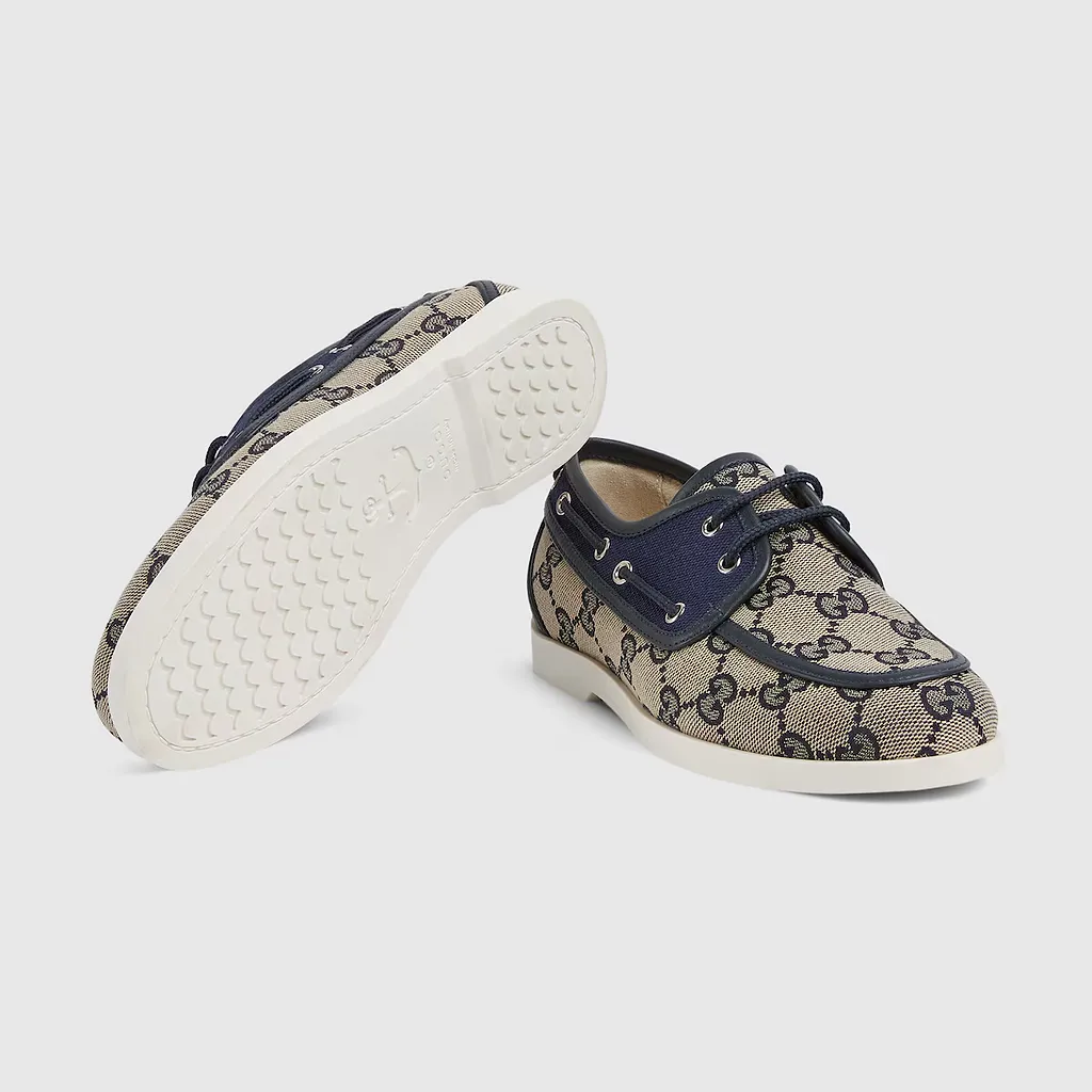 Children's Gg Lace-Up Shoe