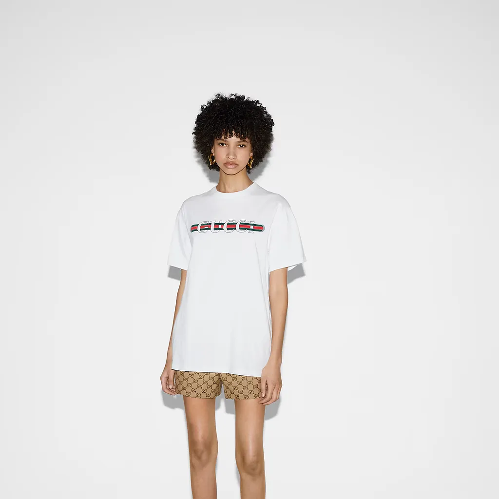 Printed Cotton Jersey T-Shirt