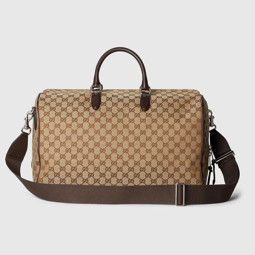 Gg Canvas Medium Duffle Bag
