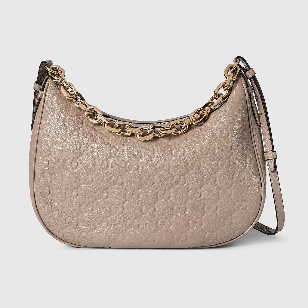 Gg Emblem Large Shoulder Bag