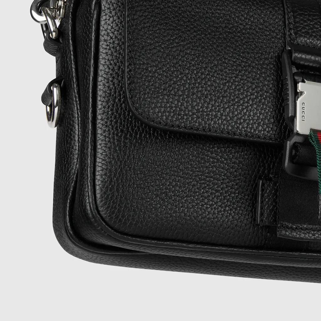 Small Crossbody Bag With Web