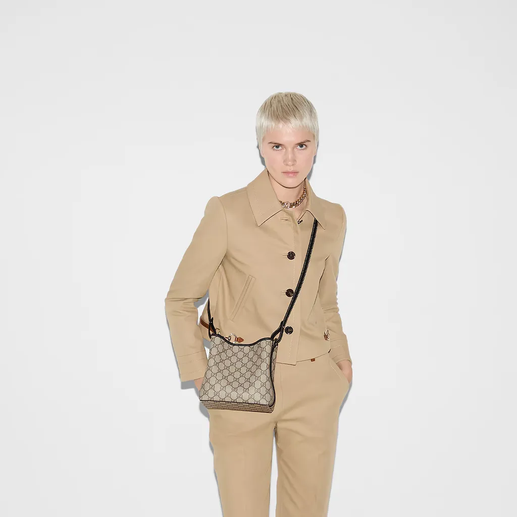 Gg Emblem Small Bucket Bag