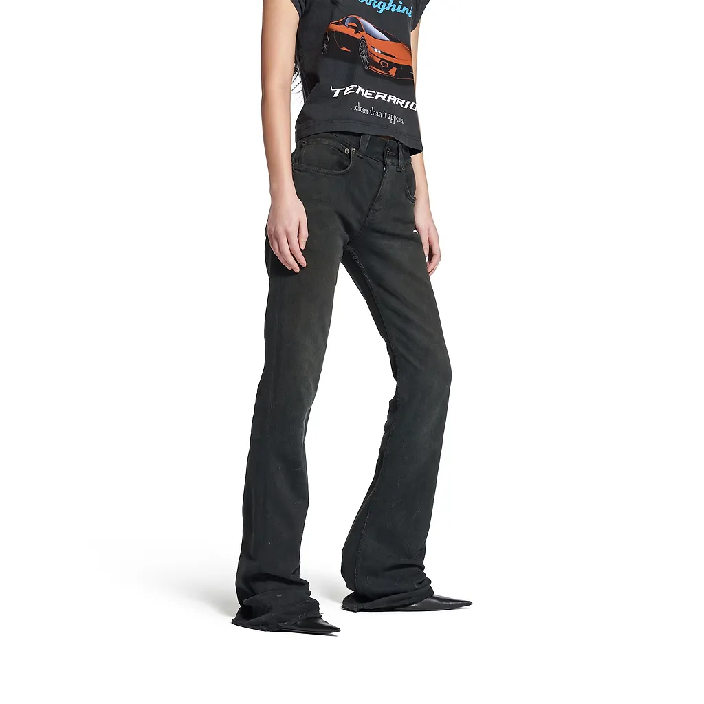 Slim Fit Bootcut Pants