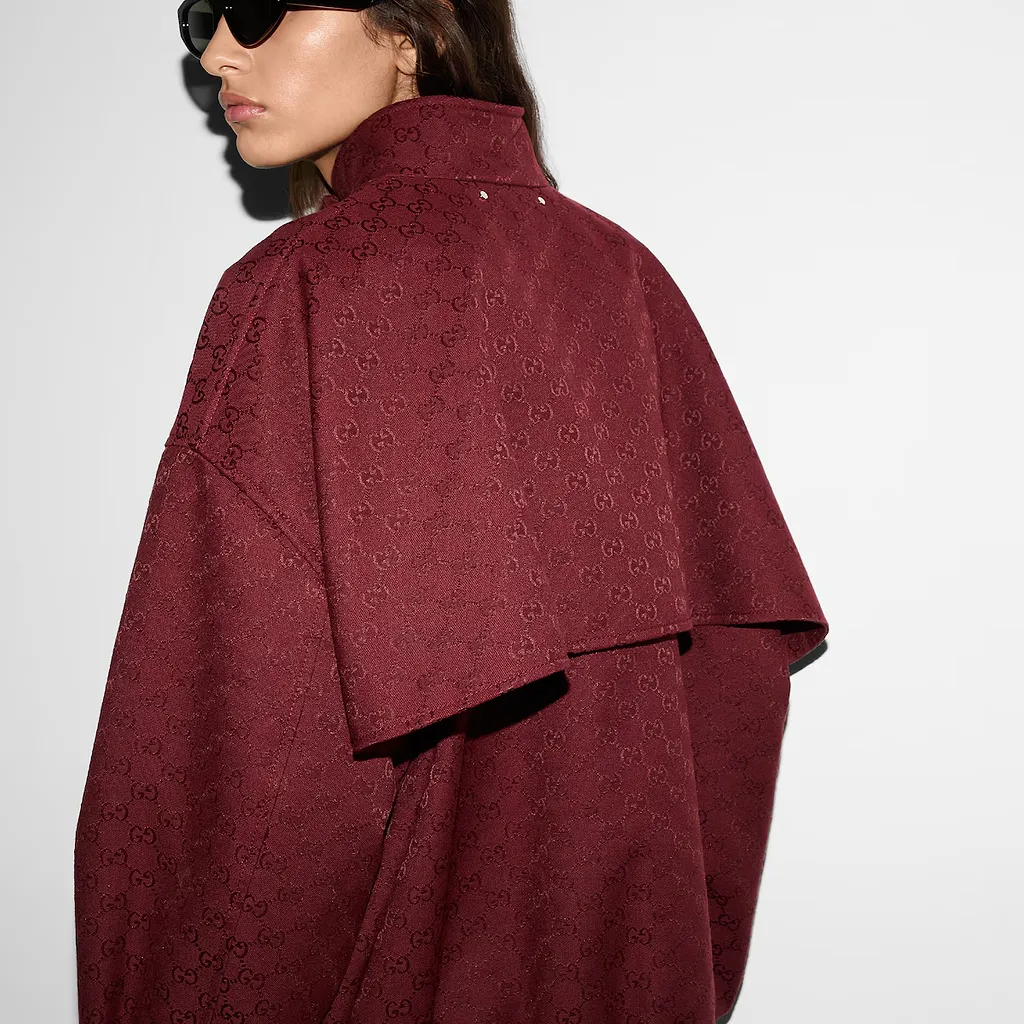 Gg Canvas Bomber Jacket