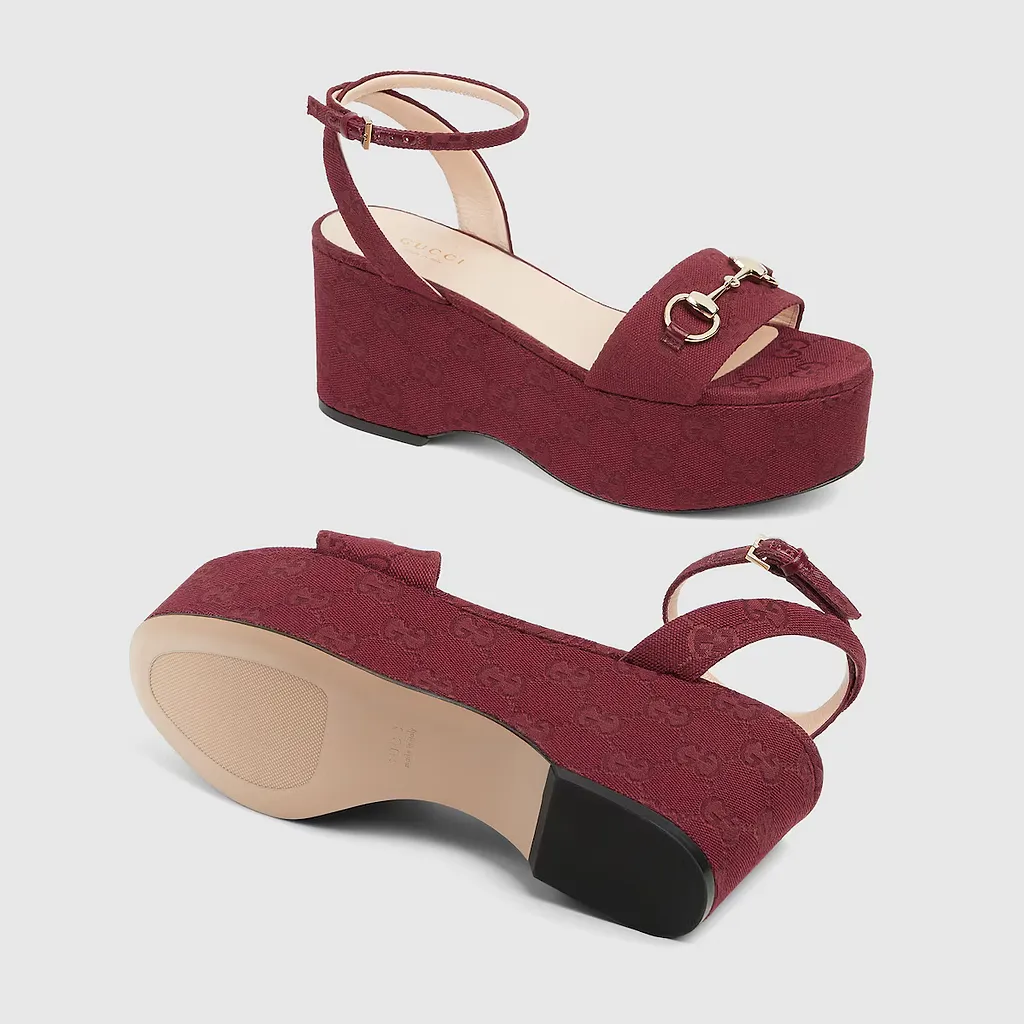 Horsebit Flatform Sandal