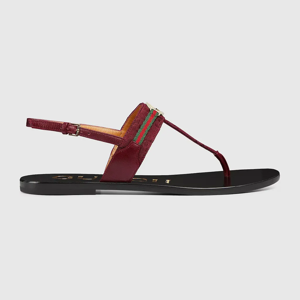 Interlocking G Web Sandal