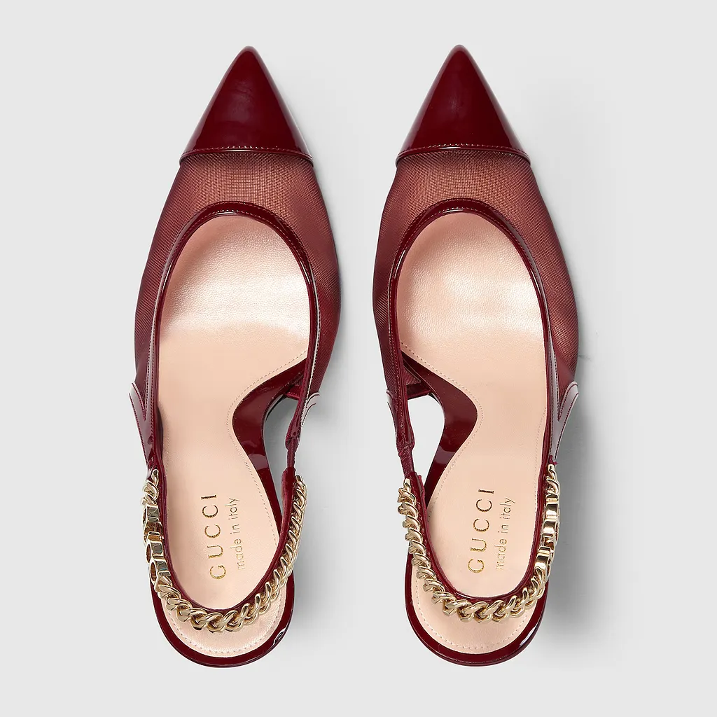 Gucci Signoria Slingback Pump