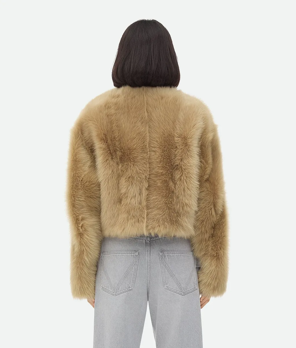 Toscana Shearling Cropped Blouson