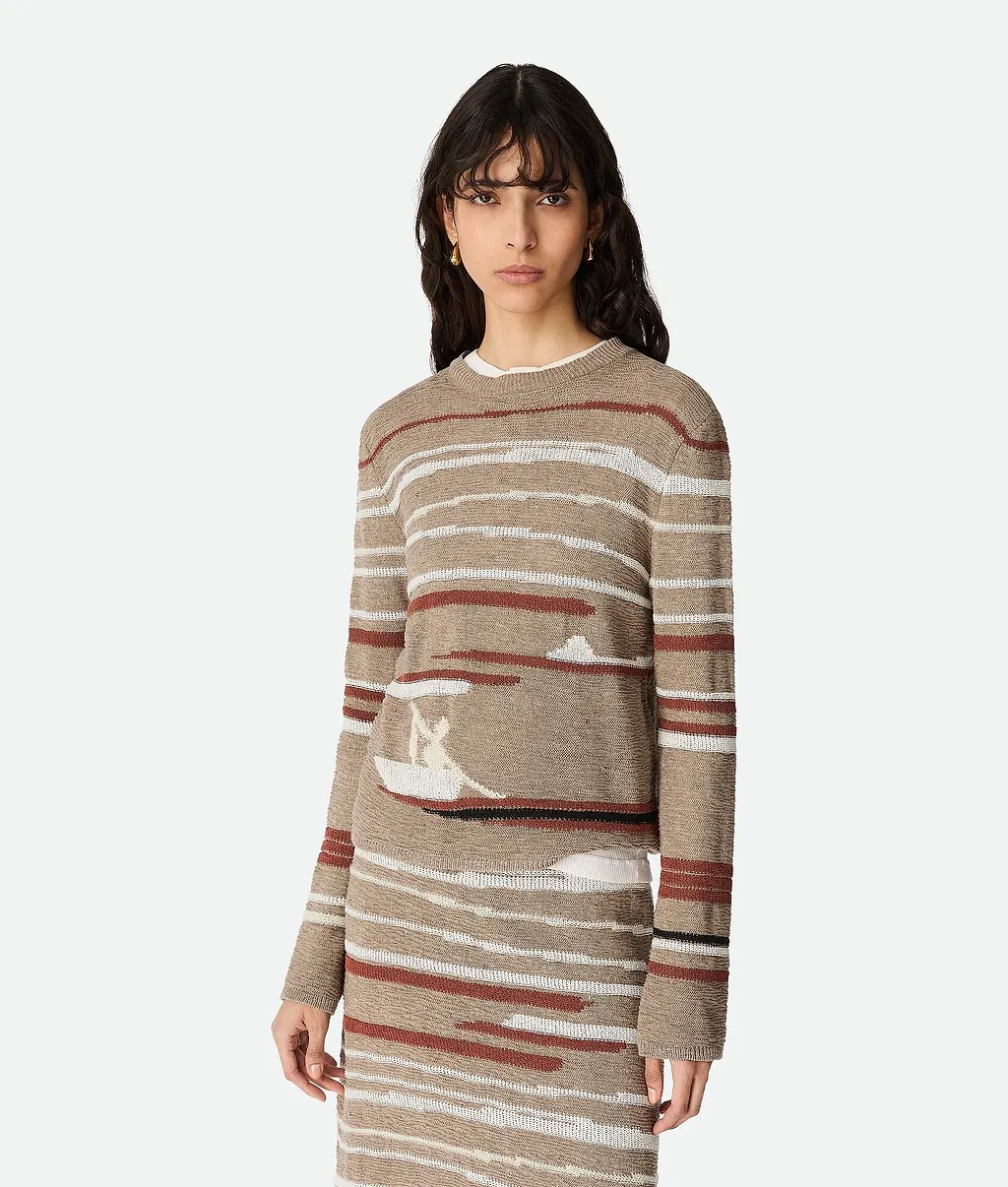 Linen And Cotton Sweater