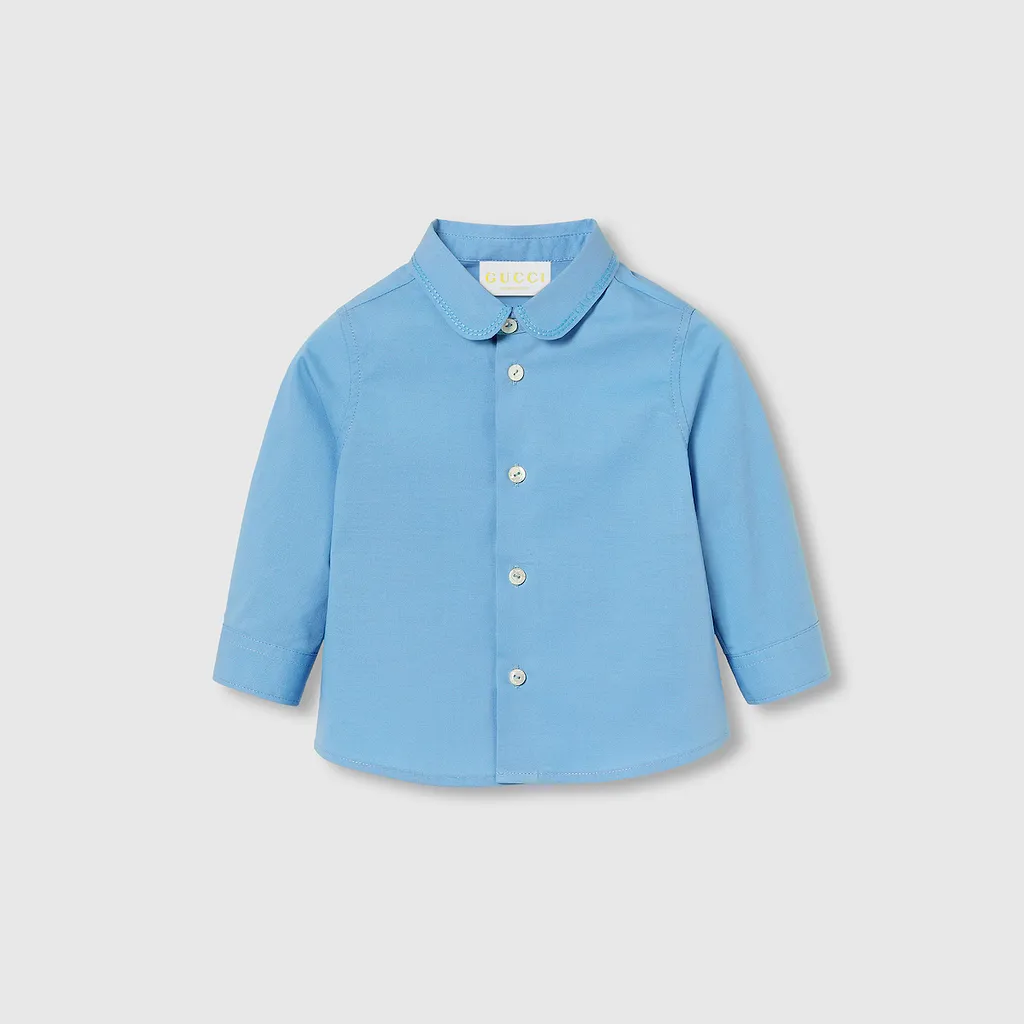 Baby Embroidered Cotton Shirt