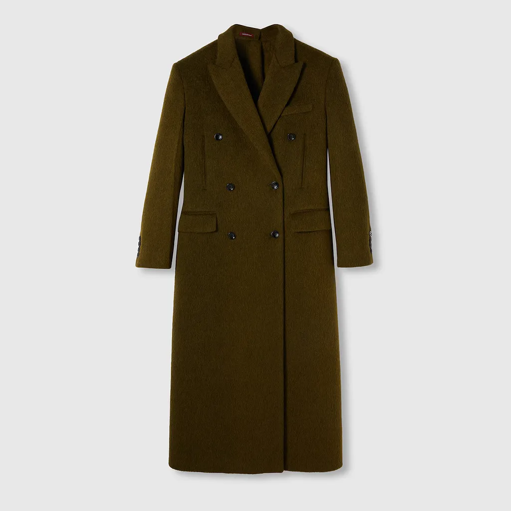 Wool Mohair Coat