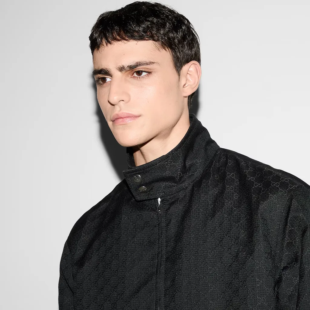 Gg Cotton Ripstop Jacket