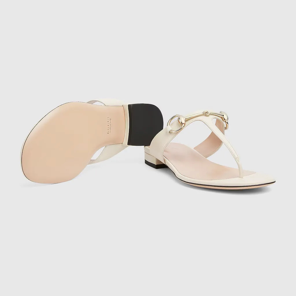 Thong Sandal With Horsebit
