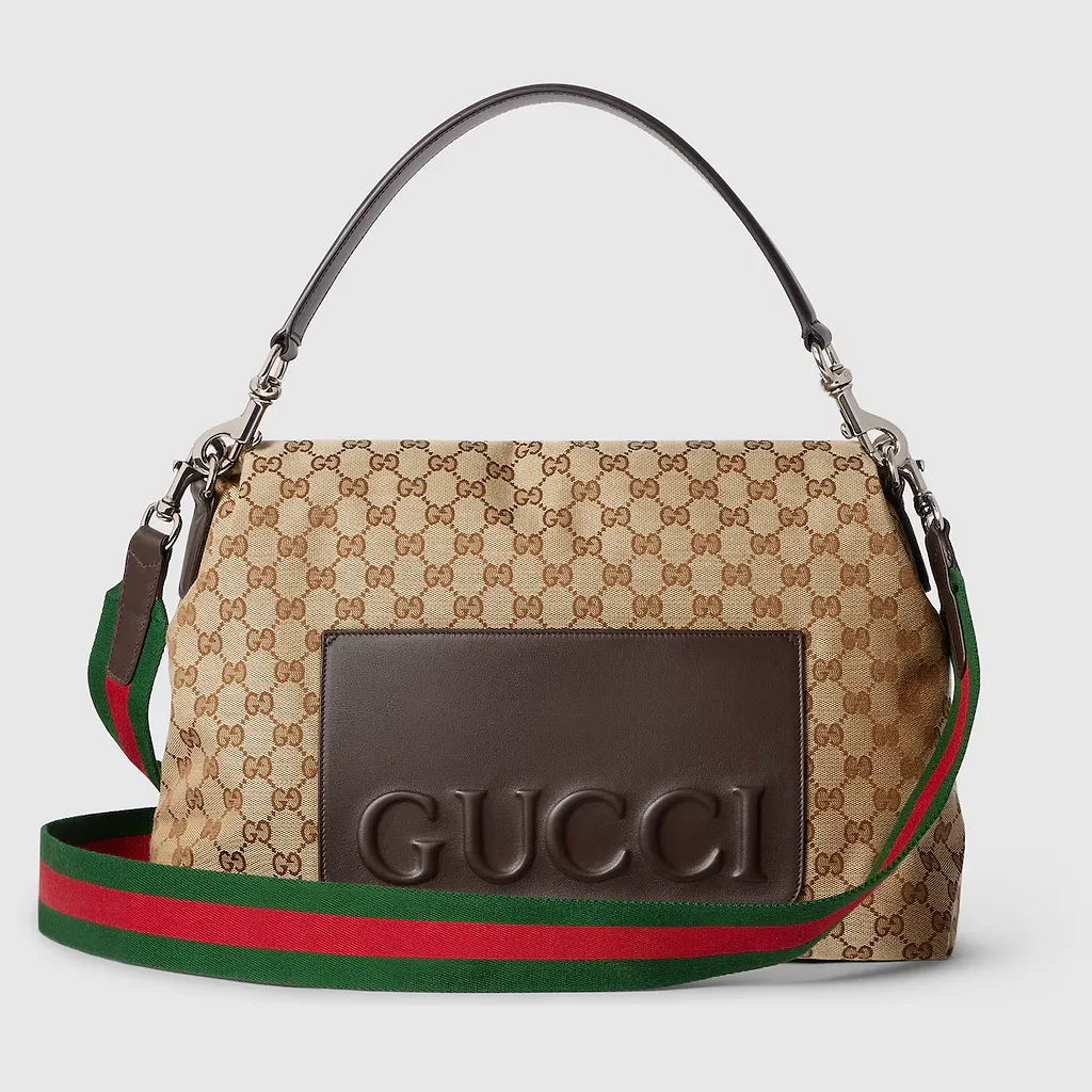 Medium Gg Crossbody Bag With Web