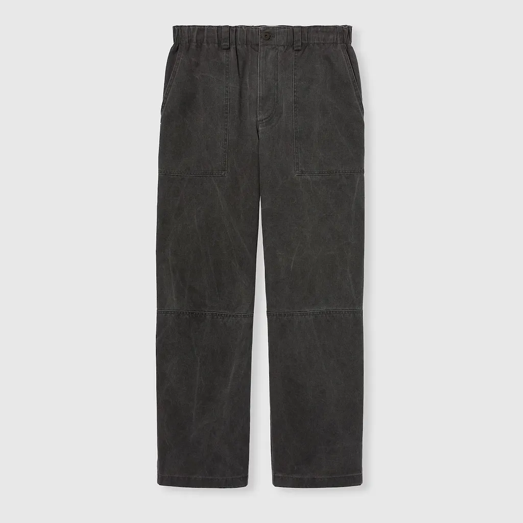 Delavé Cotton Canvas Pant With Logo