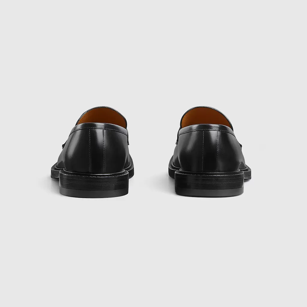 Loafer With Leather Web