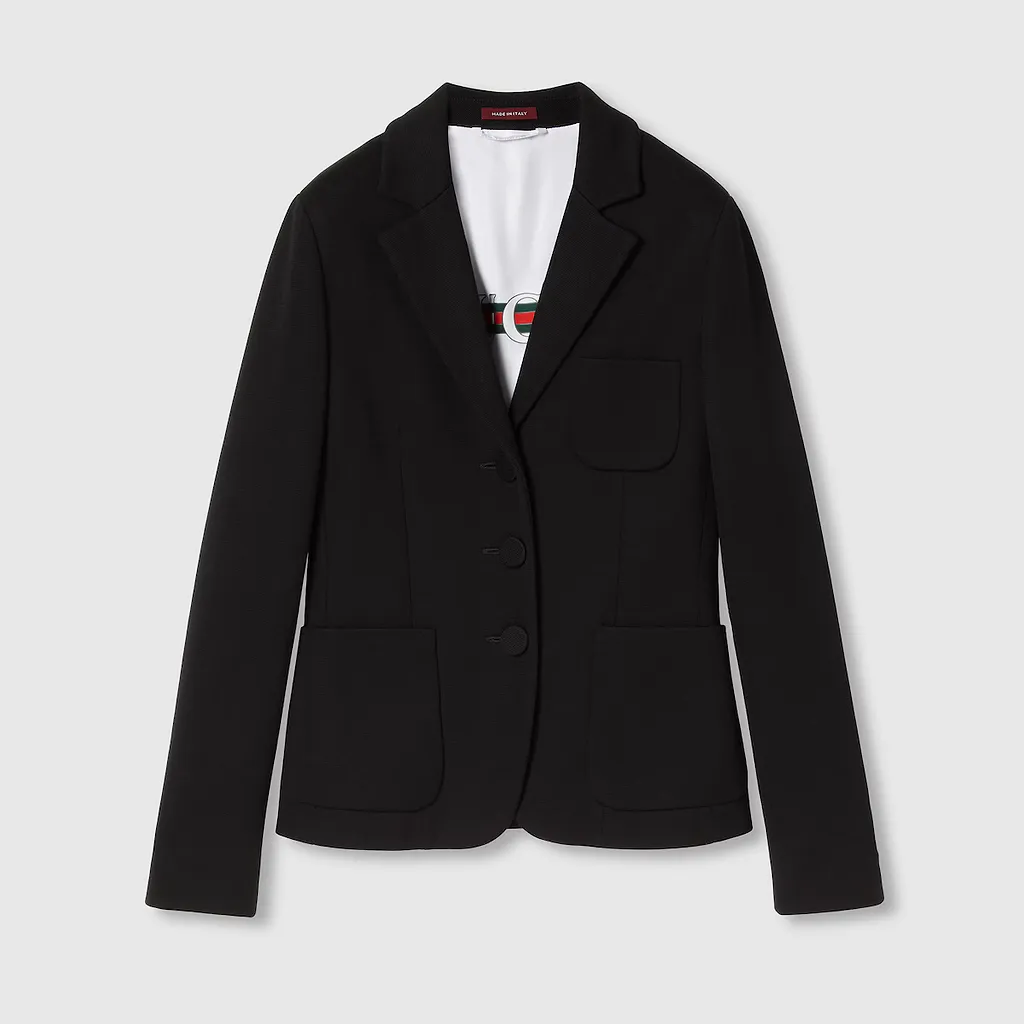 Cotton Jersey Jacket