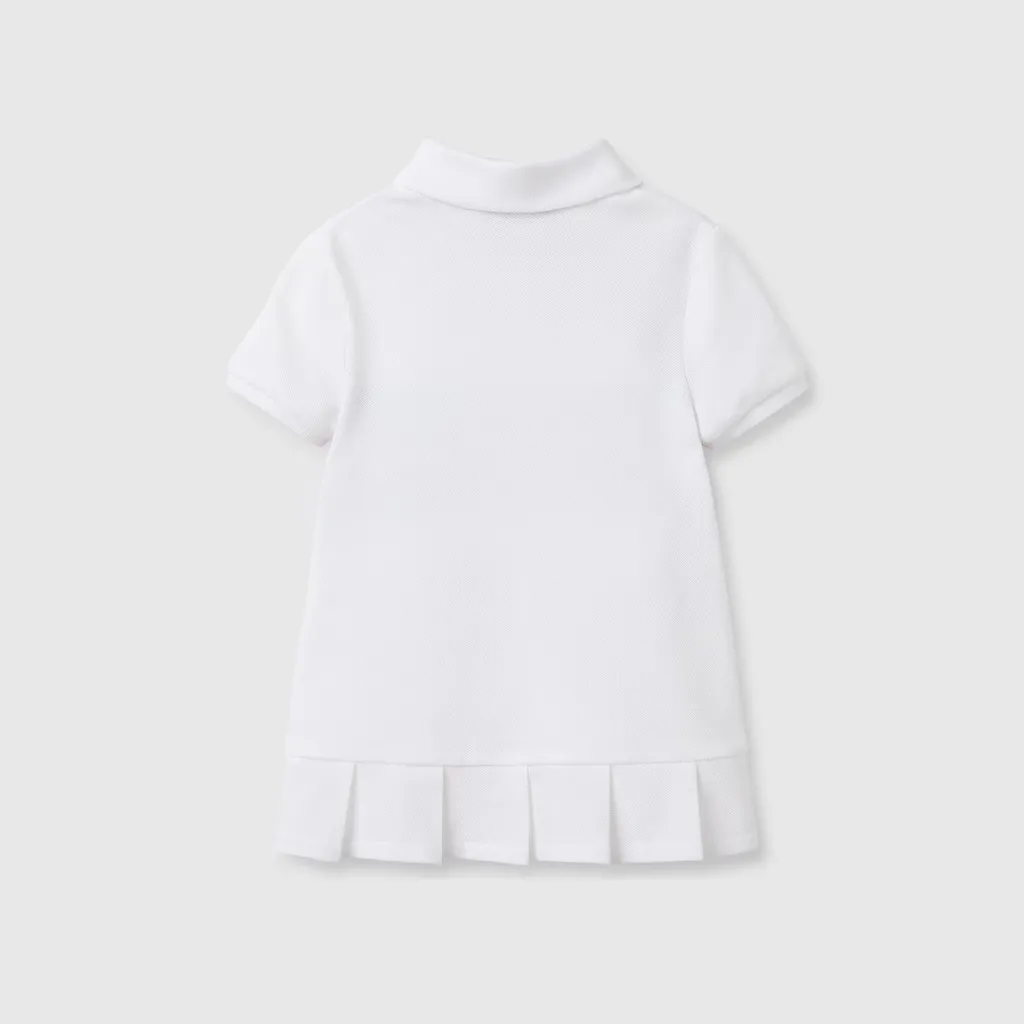 Baby Cotton Dress With Web