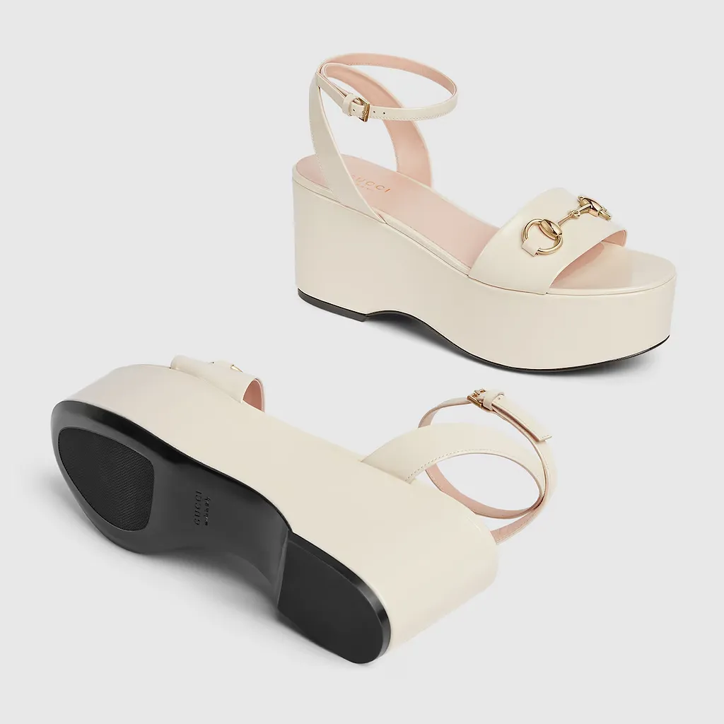 Horsebit Flatform Sandal