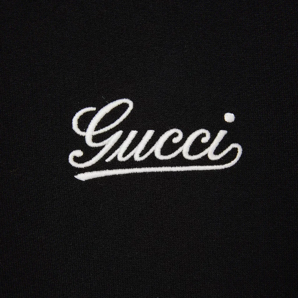 Cotton Jersey Sweatshirt With Embroidery