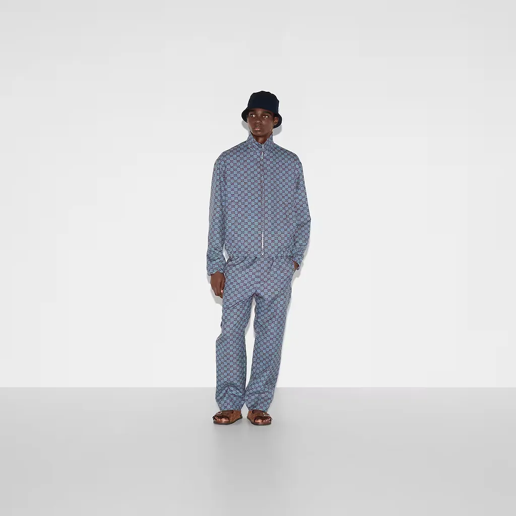 Gg Pied-De-Poule Wool Jacket