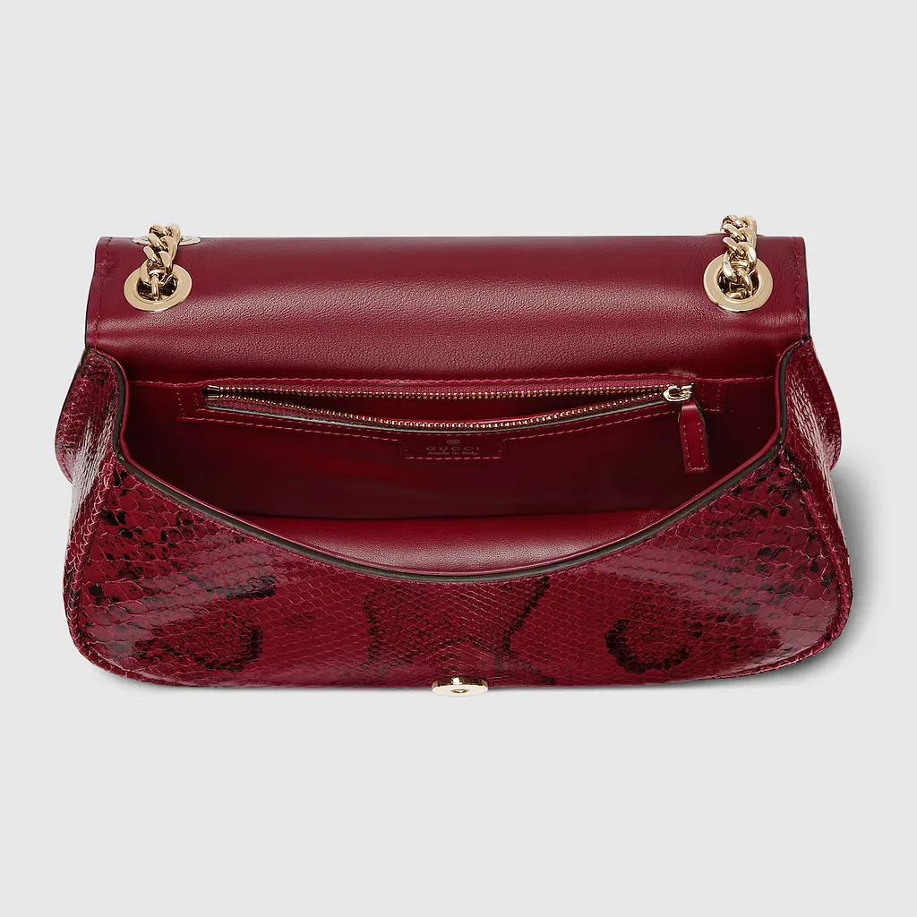 Gucci Blondie Python Medium Shoulder Bag
