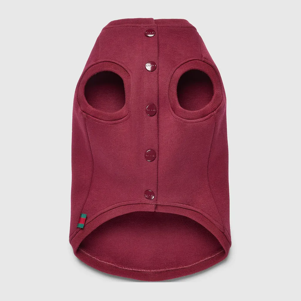 Embossed Cotton Pet Sweatshirt