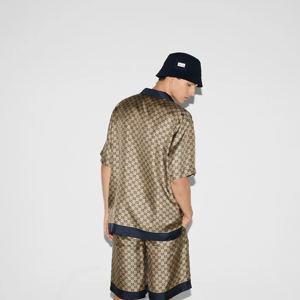 Printed Silk Shirt
